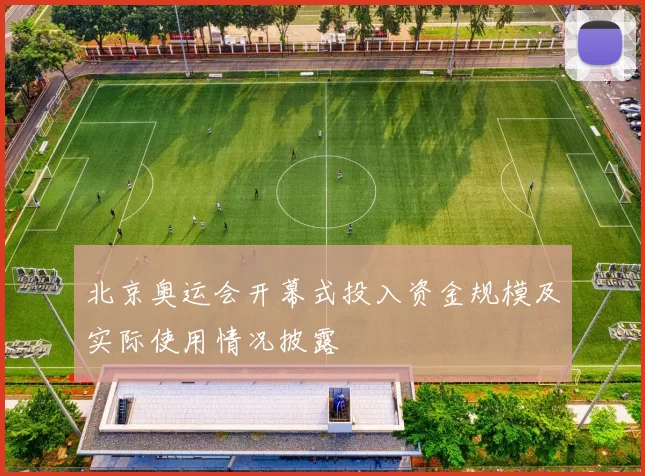 北京奥运会开幕式投入资金规模及实际使用情况披露