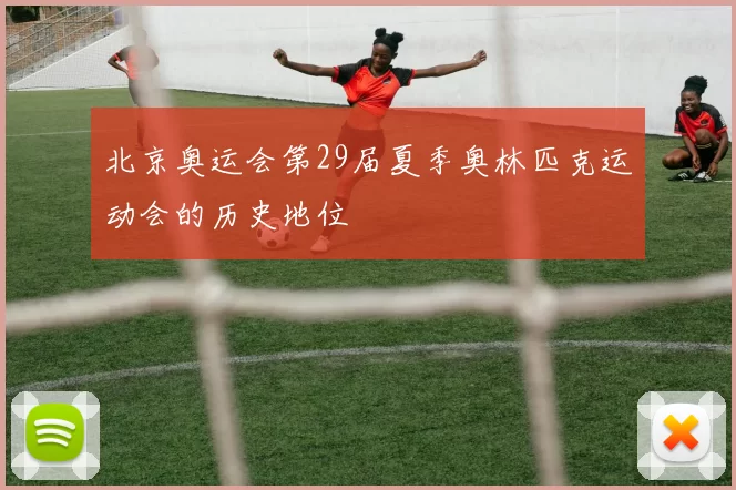 北京奥运会第29届夏季奥林匹克运动会的历史地位